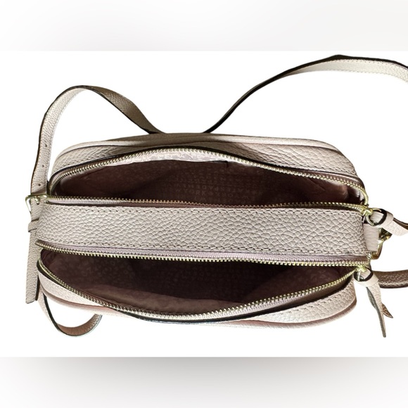 Kate Spade Pebble Leather Crossbody Bag in Tutu Pink - Picture 11 of 12